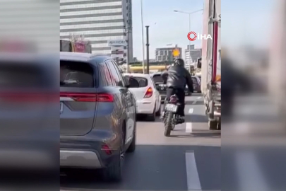 Bursa'da tehlikeli yolculuk