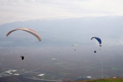Bursa'da yanan ormanlara gökyüzünden umut serpildi!