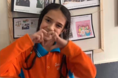 İnegöl'de öğrencilerden anlamlı 24 Kasım kutlaması