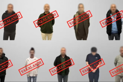 Kırmızı bültenle ve ulusal seviyede aranan 9 suçlu Türkiye'ye getirildi