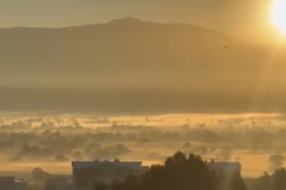 Bursa'da siste kartpostallık görüntüler ortaya çıktı