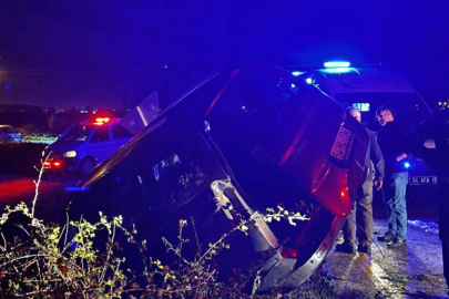 İki hafif ticari araç çarpıştı: 1 ölü