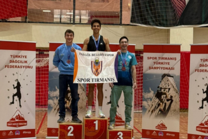 İnegöl Belediyesporlu sporcu Türkiye Şampiyonu oldu