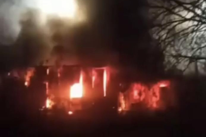 Bursa'da fabrika yangını