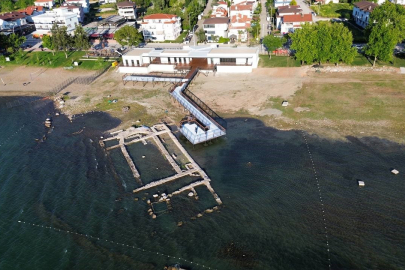 Papa'nın ayin yapacağı İznik'teki bazilika havadan görüntülendi