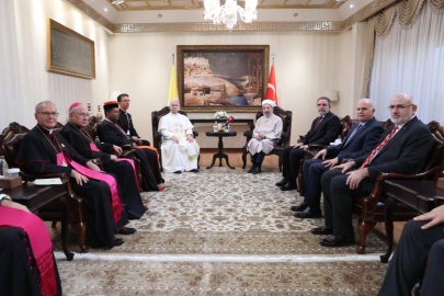 Diyanet İşleri Başkanı Arpaguş, Papa 14. Leo ile görüştü