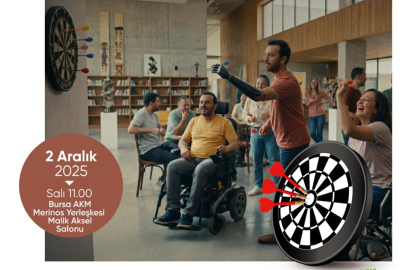 Bursa’da Dünya Engelliler Günü’ne özel dart turnuvası