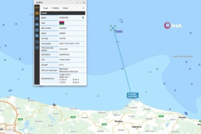 Kandıra açıklarında gemi yangını: Çok sayıda ekip sevk edildi