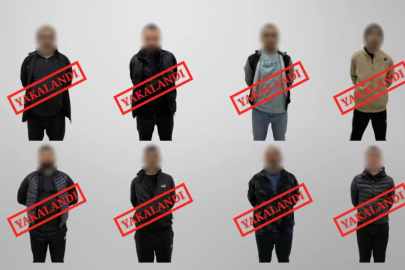 Kırmızı bültenle ve ulusal seviyede aranan 8 suçlu Türkiye'ye getirildi
