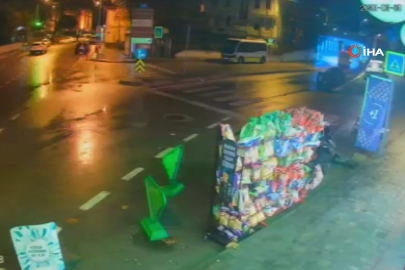 Bursa'da korkunç kaza: Motosiklet sürücüsü başını bariyere vurdu