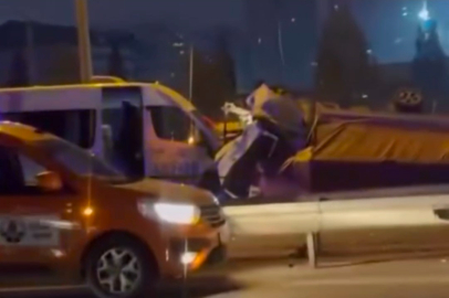 TEM Otoyolu'nda zincirleme kaza