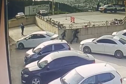 Okul bahçesine yorgun mermi düştü