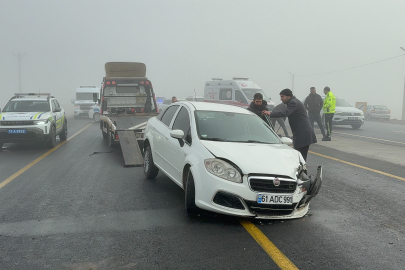 Yoğun sis zincirleme kazaya neden oldu