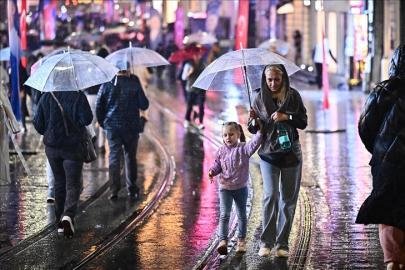 Hafta sonu yurt genelinde yağmurlu hava hakim olacak