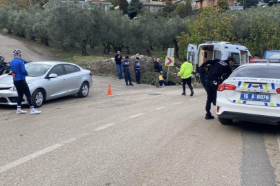 Bisikletli sürücü faciadan böyle döndü...Yaralı kurtuldu