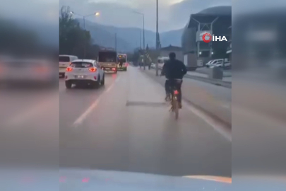 Trafikte tehlikeli anlar