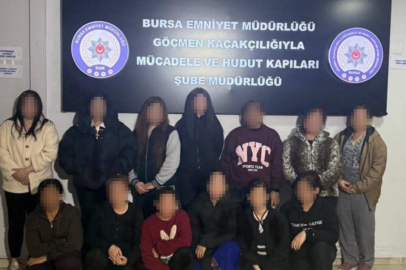 Bursa'da masaj salonlarına eş zamanlı operasyon: 13 kaçak çalışan yakalandı