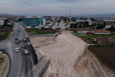 Bursa'nın o ilçesinin giriş-çıkışlarında büyük revizyon