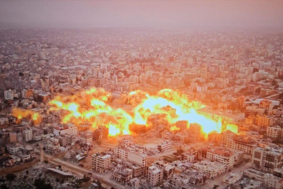 İsrail ordusu Gazze'de binaları havaya uçurdu ve bazı bölgeleri hedef aldı