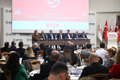 BTSO’da eğitim sektörünün geleceği konuşuldu