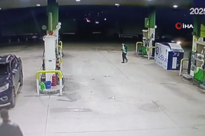 Bursa'da taksiyi işte böyle gasp etti!