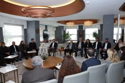 CHP Nilüfer İlçe Yönetimi'nden Başkan Şadi Özdemir'e ziyaret