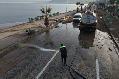 Gemlik Belediyesi tüm müdürlükleriyle sahada