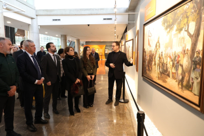 Gürcü Bakan ve dünyaca ünlü piyanist Bolkvadze'den Bursa'da