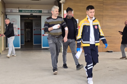 Bursa'da iş kazası: Elini makineye kaptırdı