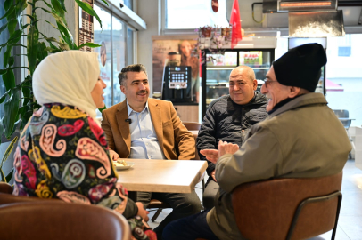 Başkan Yılmaz esnaf ziyaretinde!