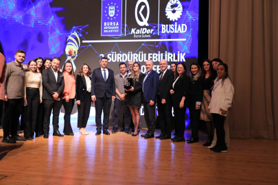 Bursa'da sürdürülebilirlik ödülleri sahiplerini buldu