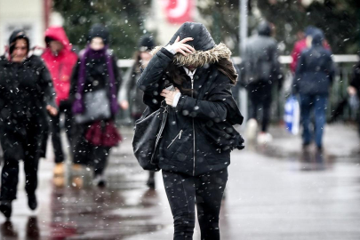 5 il için kuvvetli yağış ve kar uyarısı