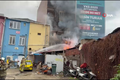 Bursa'da pide imalathanesinde yangın paniği