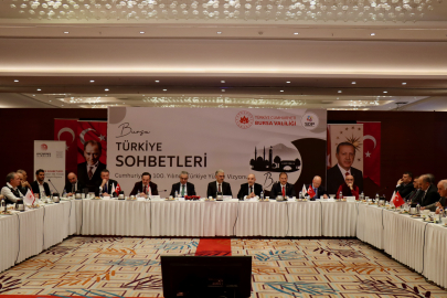 Bursa'da "Türkiye Sohbetleri" toplantısı düzenlendi