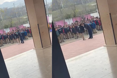 Bursa'da okul müdürü, öğrenciyi yakasından tutup yere savurdu!