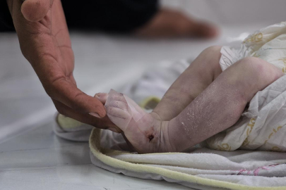 Gazze'de soğuktan bir bebek daha hayatını kaybetti