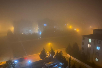 Yenişehir’de sis etkili oldu, görüş mesafesi 1 metreye kadar düştü