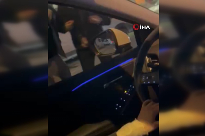 Bursa'da korku dolu anlar: Agresif sürücü küçük çocuğu hiçe saydı