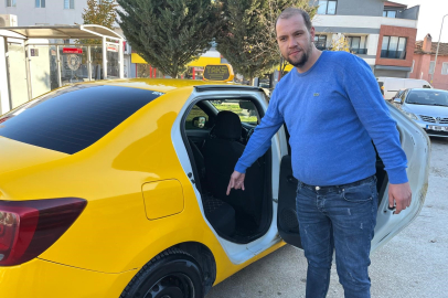 Bursalı taksiciden örnek davranış!