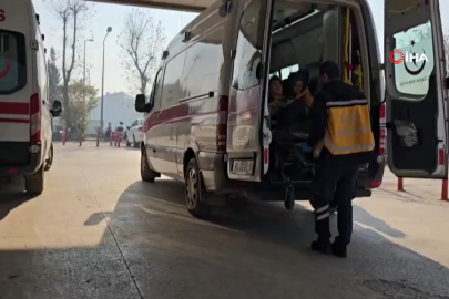 İnegöl’de işçi elini tahtaya çaktı, itfaiye ekipleri kurtardı