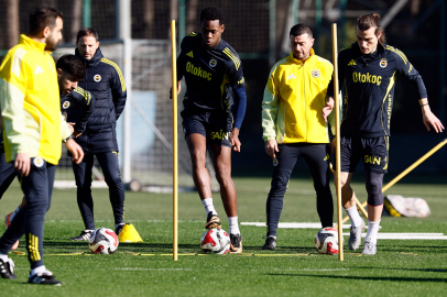 Fenerbahçe'de Eyüpspor mesaisi devam etti