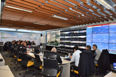 Bursa’da kışa hazırlık tatbikatı