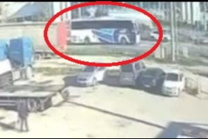 Bursa'da yürekleri ağıza getirien kaza!