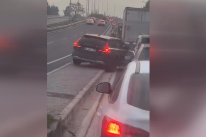 Trafik güvenliğini tehlikeye düşüren sürücüye 8 bin 306 lira ceza