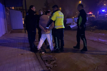 Bursa'da motosiklet sürücüsü hem ehliyetsiz hem alkollü çıktı