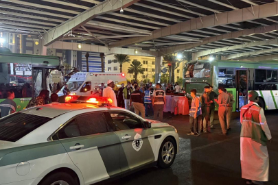 Mekke'de Türk kafilesine otobüs çarptı: 1 ölü, 2 yaralı