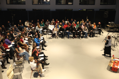 Nilüfer'de yeni yılın kokusu, lezzeti ve müziği konuşuldu