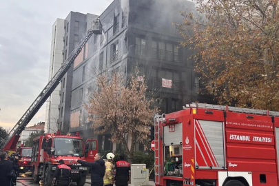 Bağdat Caddesi'nde yangın