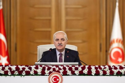 TBMM Başkanı Kurtulmuş: Hem dilimiz kardeşliği, barışı söyleyecek hem elimizdeki evraklar kardeşliği, barışı söyleyecek