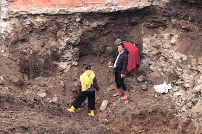 Bursa'da tarihi mezar kalıntıları bulundu